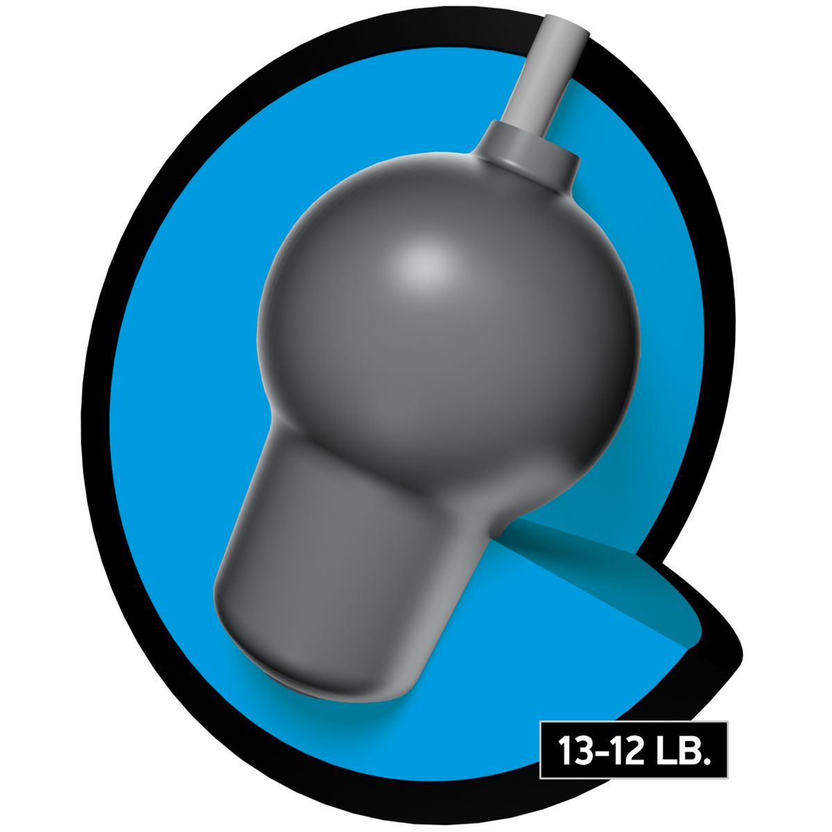 Brunswick Crown Victory Black and Blue Bowling Ball