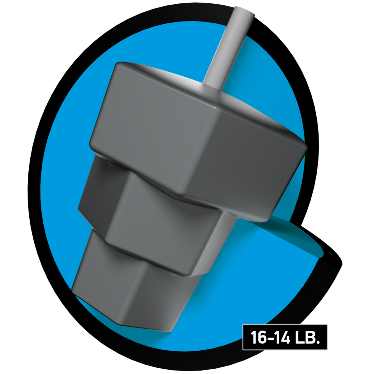 Brunswick Crown Victory Black and Blue Bowling Ball