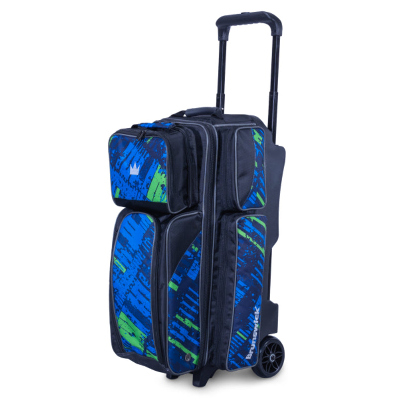 Brunswick Punisher 3 Ball Triple Roller Bowling Bag