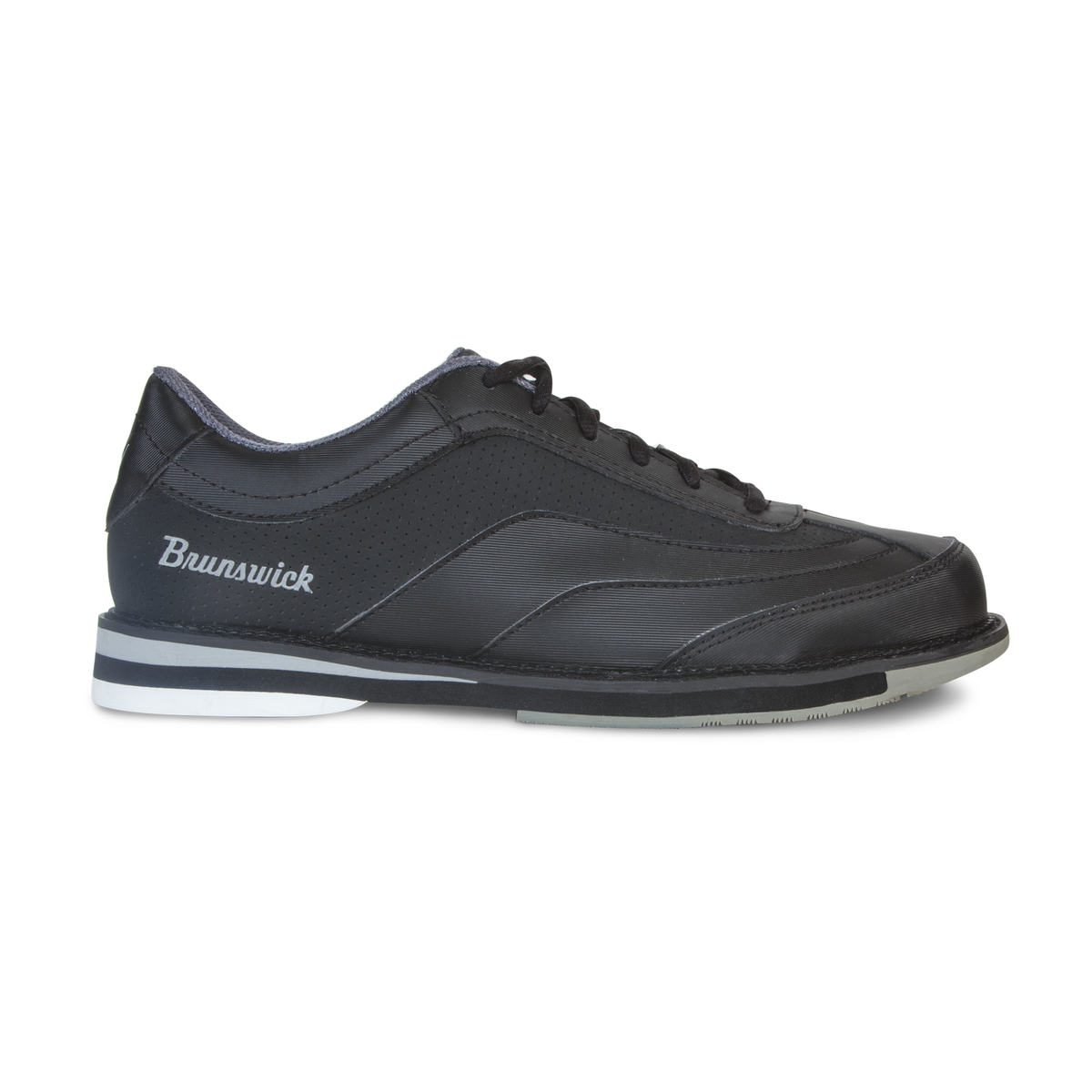 Brunswick Rampage LH, Mens Left Hand Bowling Shoe in Black