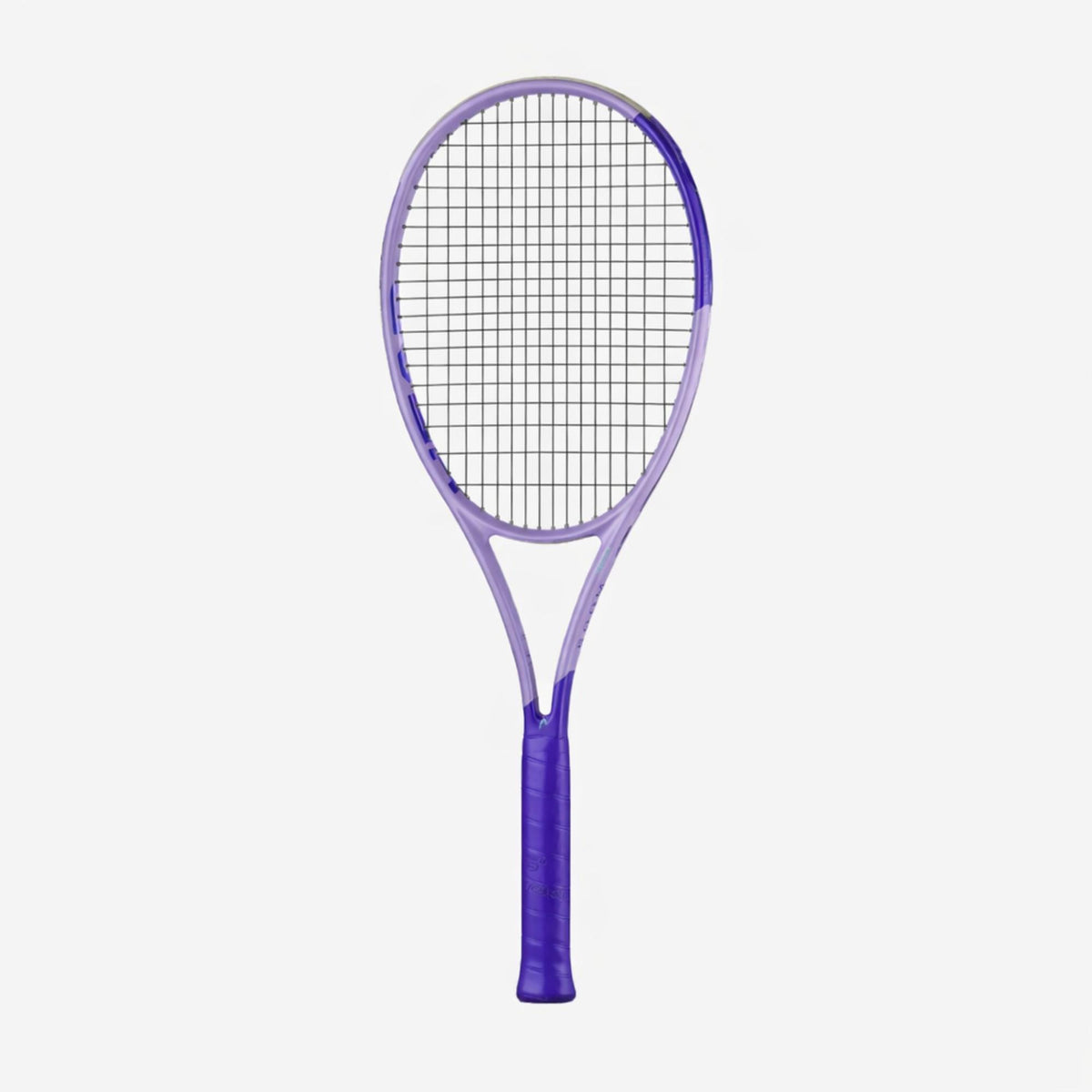 HEAD Boom Jr. 25 Alternate Junior Tennis Racquet in light lavender and purple on a white background.