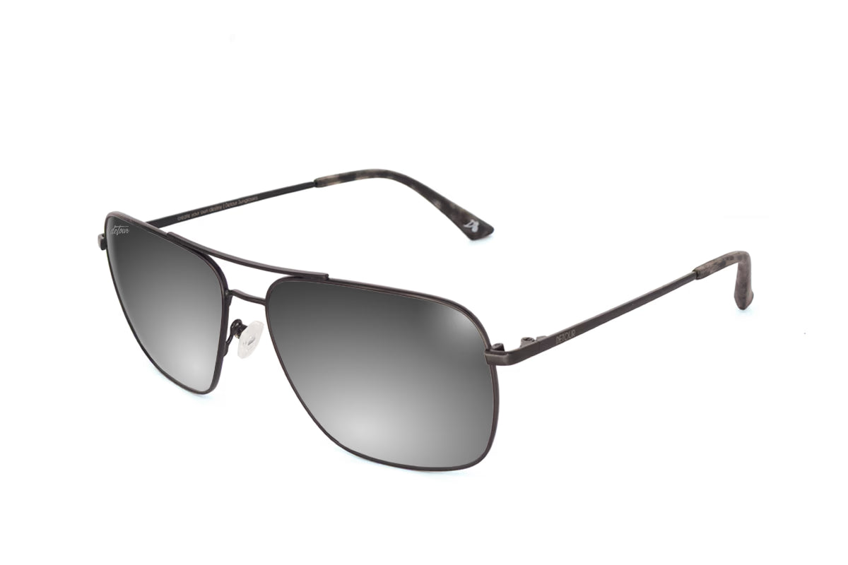 Coastal - Matte Black/Grey Tortoise - Silver Bullet Polarized