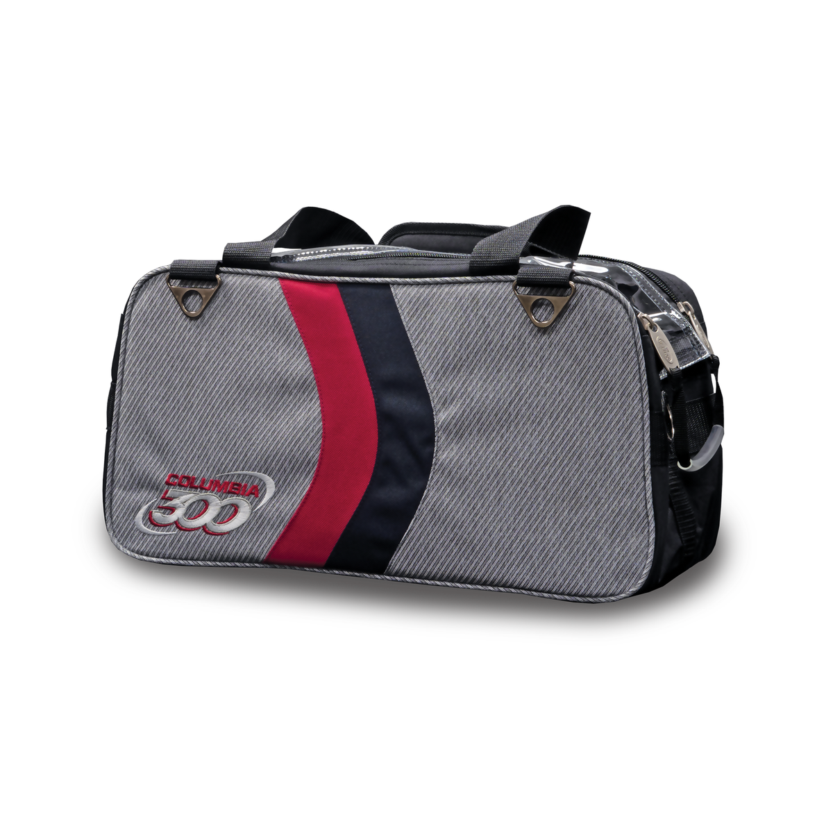 Columbia 300 Boss Double Tote, Red 2 Ball Bowling Bag in Red
