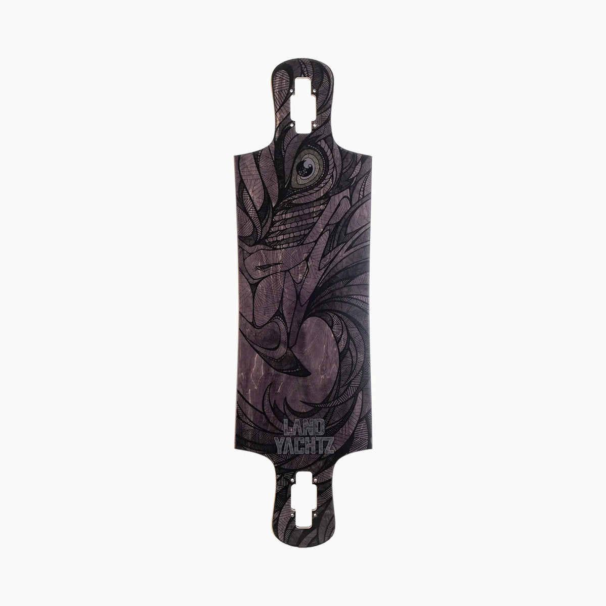 Landyachtz Drop Hammer Black Eagle Longboard Deck