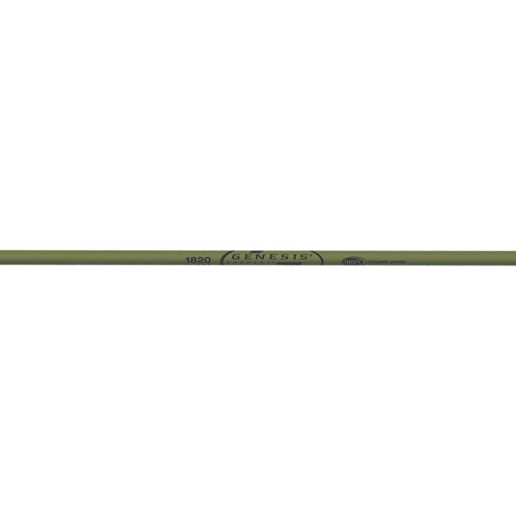 Easton Genesis Shafts in Green - Front View