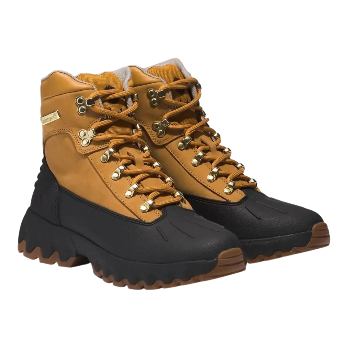 Timberland Edge Euro Hiker Shell Toe Men's Boots — Wheat/Black