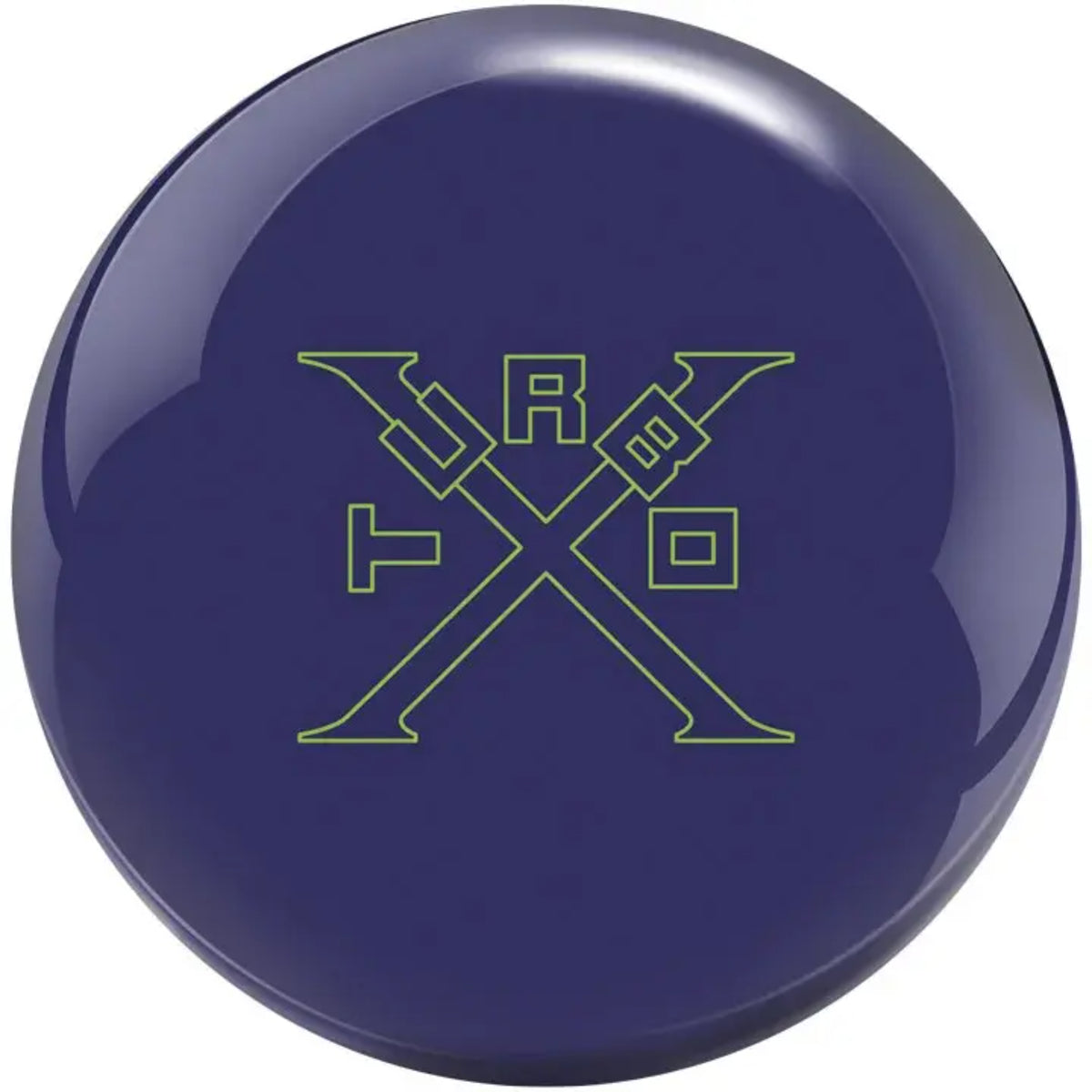 Ebonite Turbo X Purple PRE-DRILLED Bowling Ball