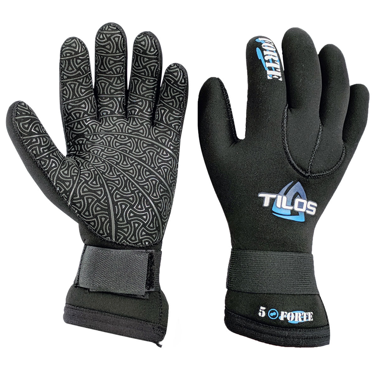 Tilos 5mm Titanium Velcro Glove