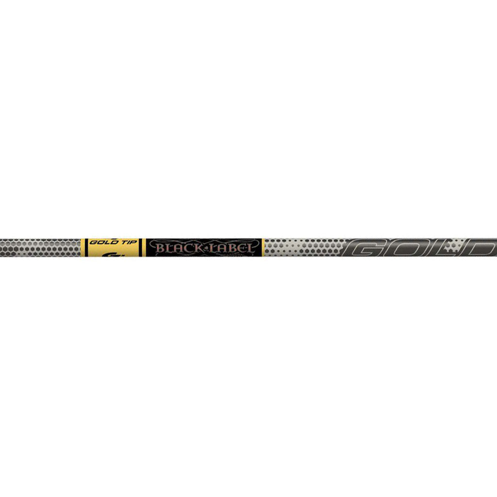 Gold Tip Black Label Shafts in 300 - Front View