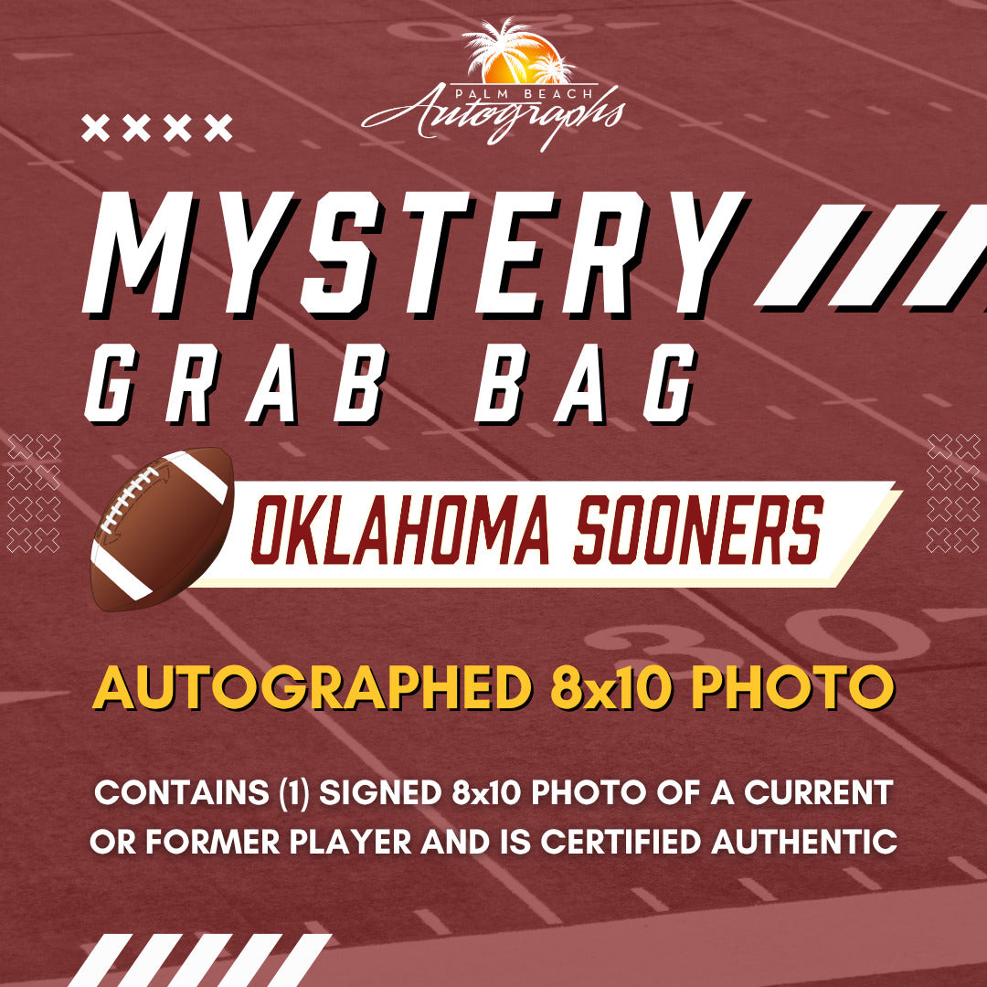Mystery Grab Bag - Oklahoma Sooners NCAA 8x10 Autographed Photo