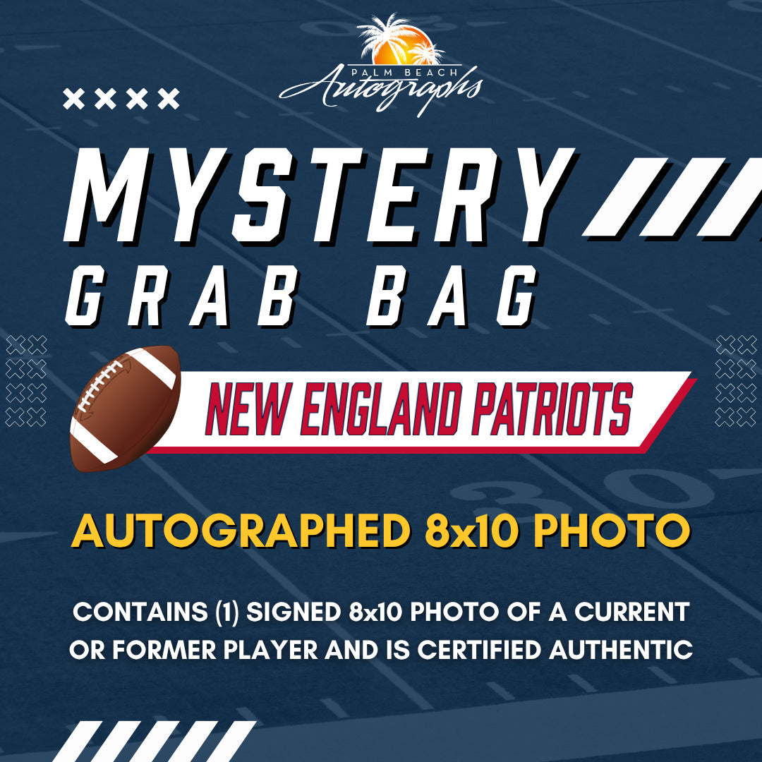 Mystery Grab Bag - New England Patriots NFL 8x10 Autographed Photo