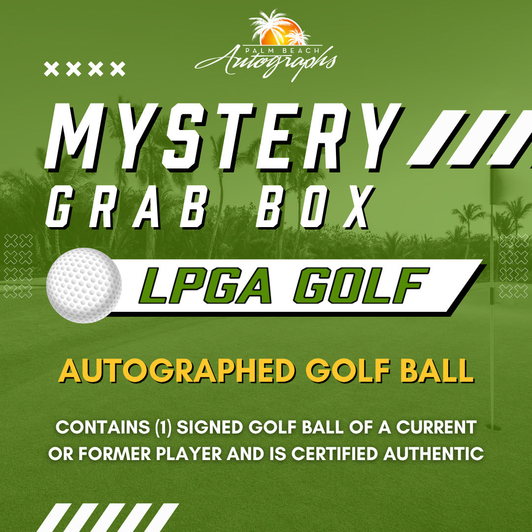 Mystery Grab Box - LPGA Autographed Golf Ball