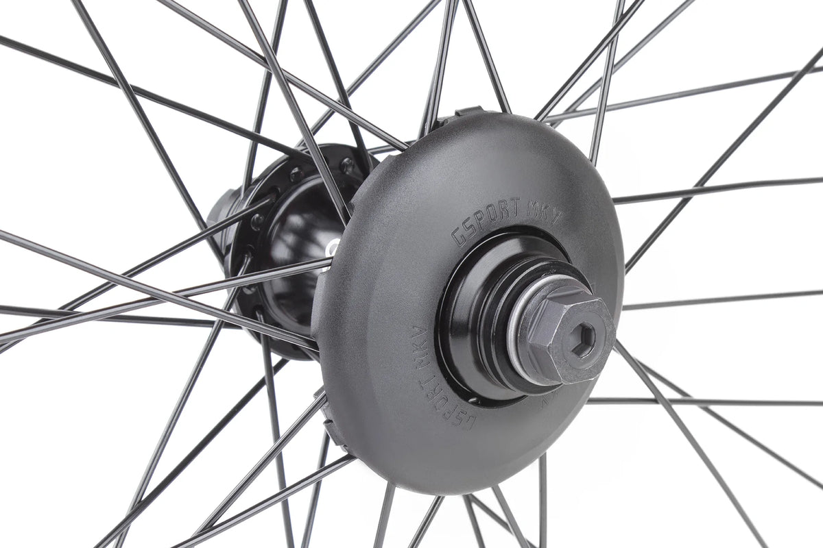 GSport BMX G.L.A.N.D. MKV Front Hub Guard - Black