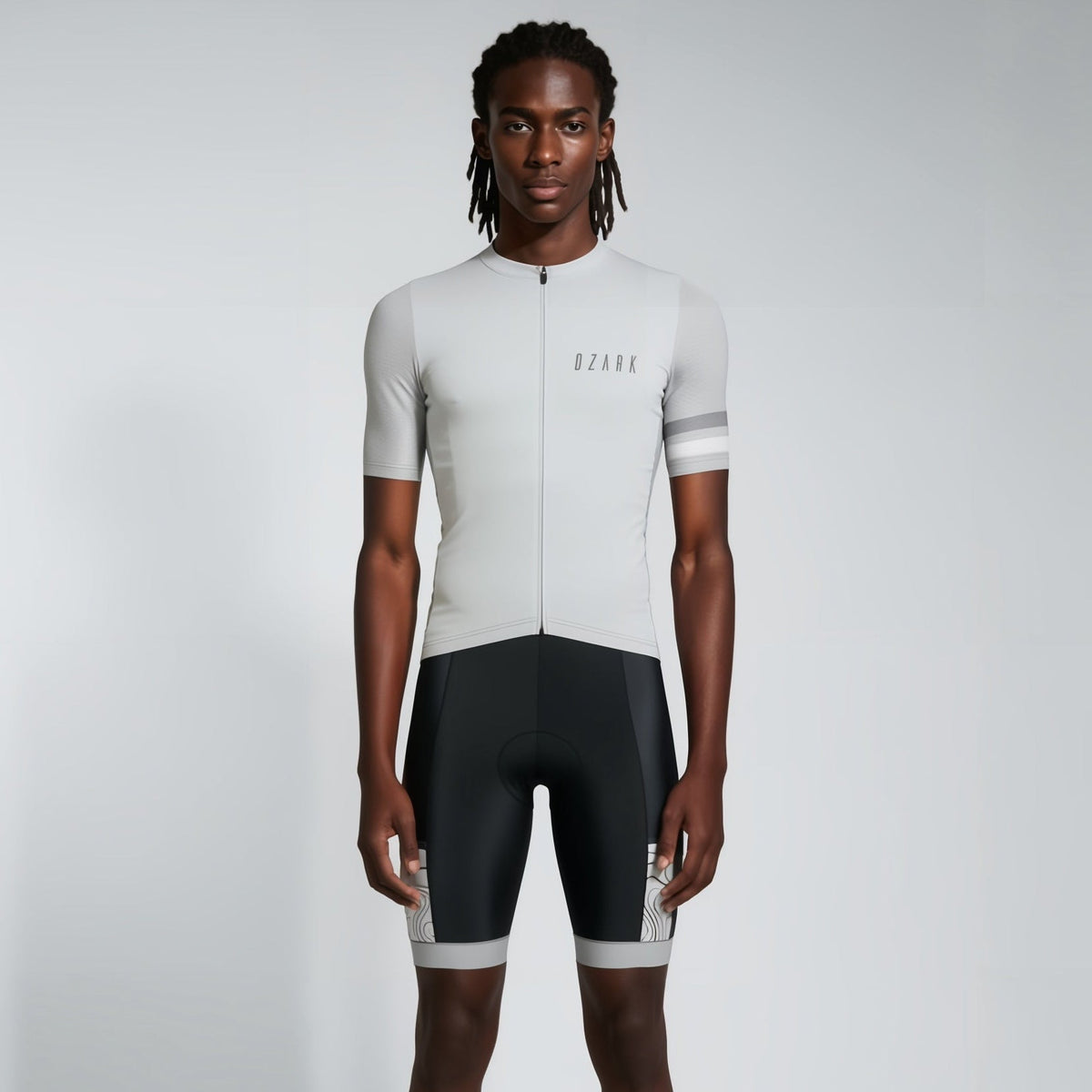Men’s Core Grey Jersey – Breathable, Performance Fit with Four-Pocket Storage