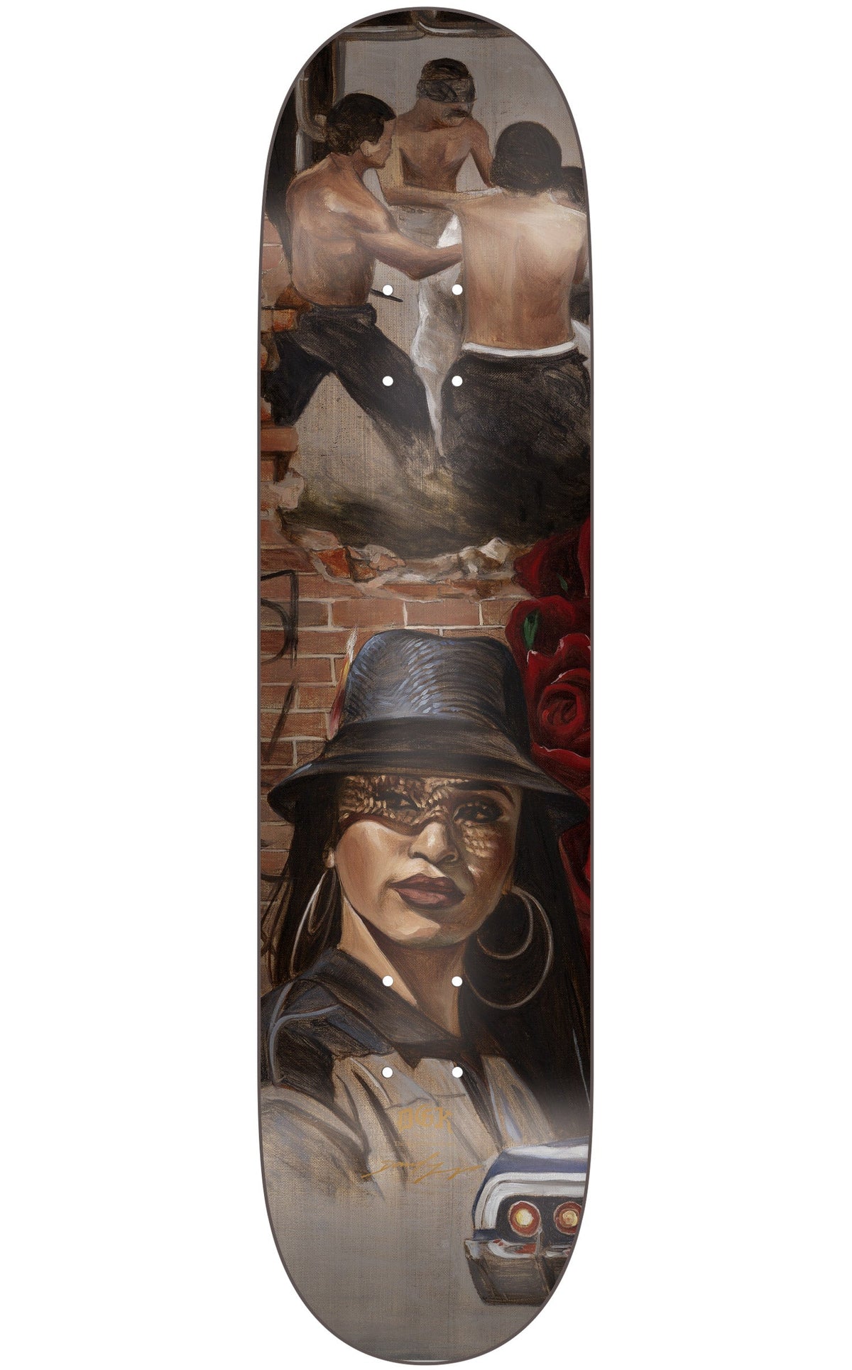 DGK x Godffiti No.1 Skateboard Deck - 8.0″ Multi