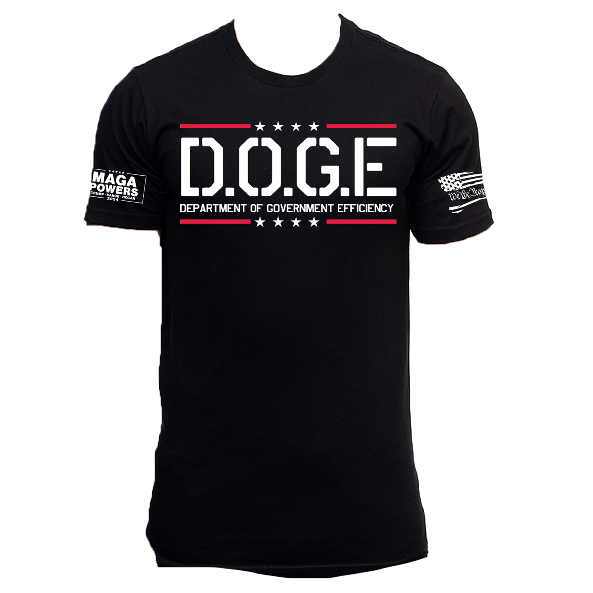 Black Doge Adult T-Shirt