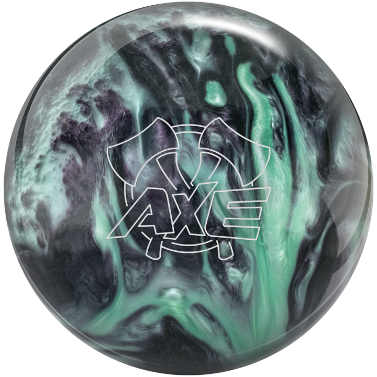 Hammer Axe Green Smoke Bowling Ball