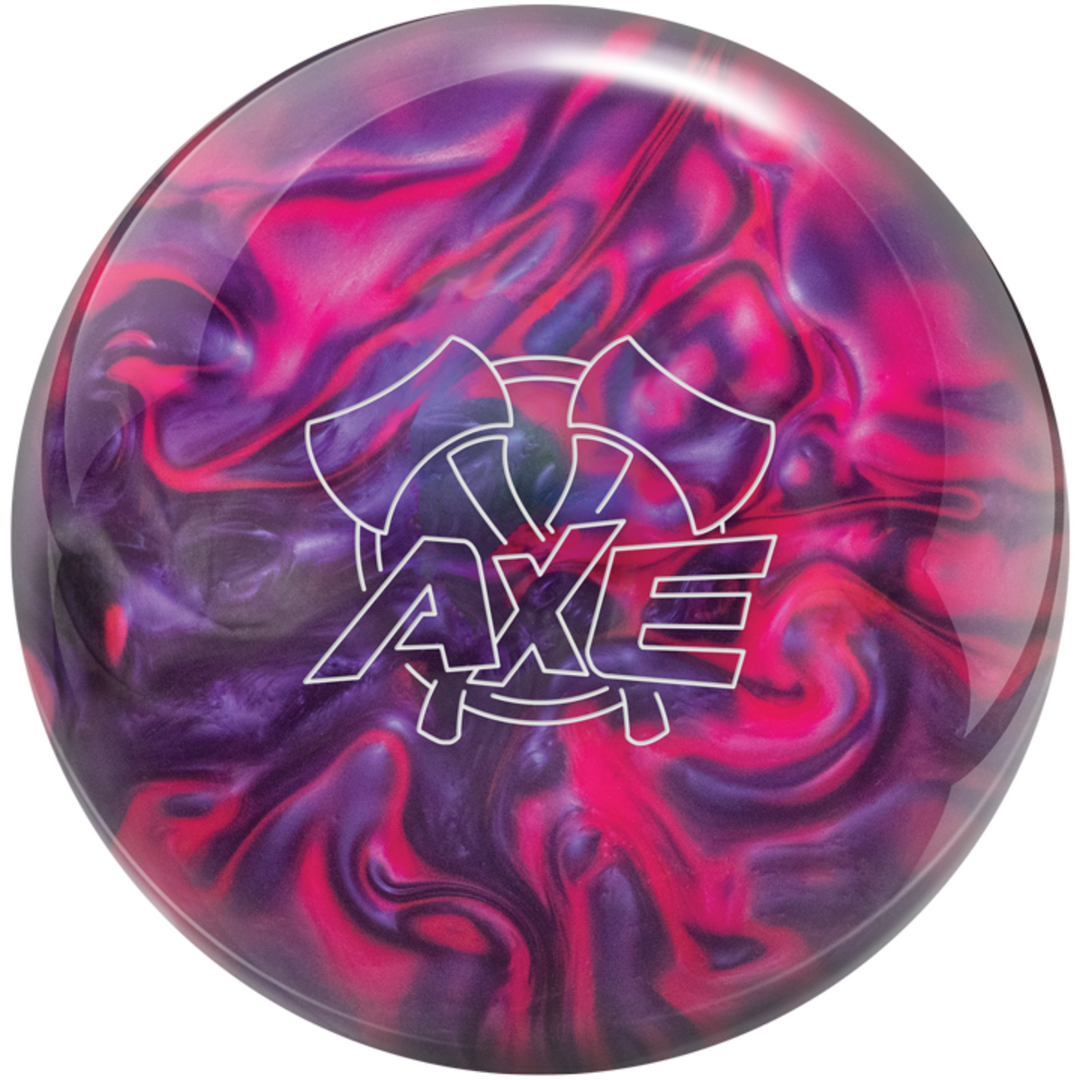Hammer Axe Purple Pink Bowling Ball