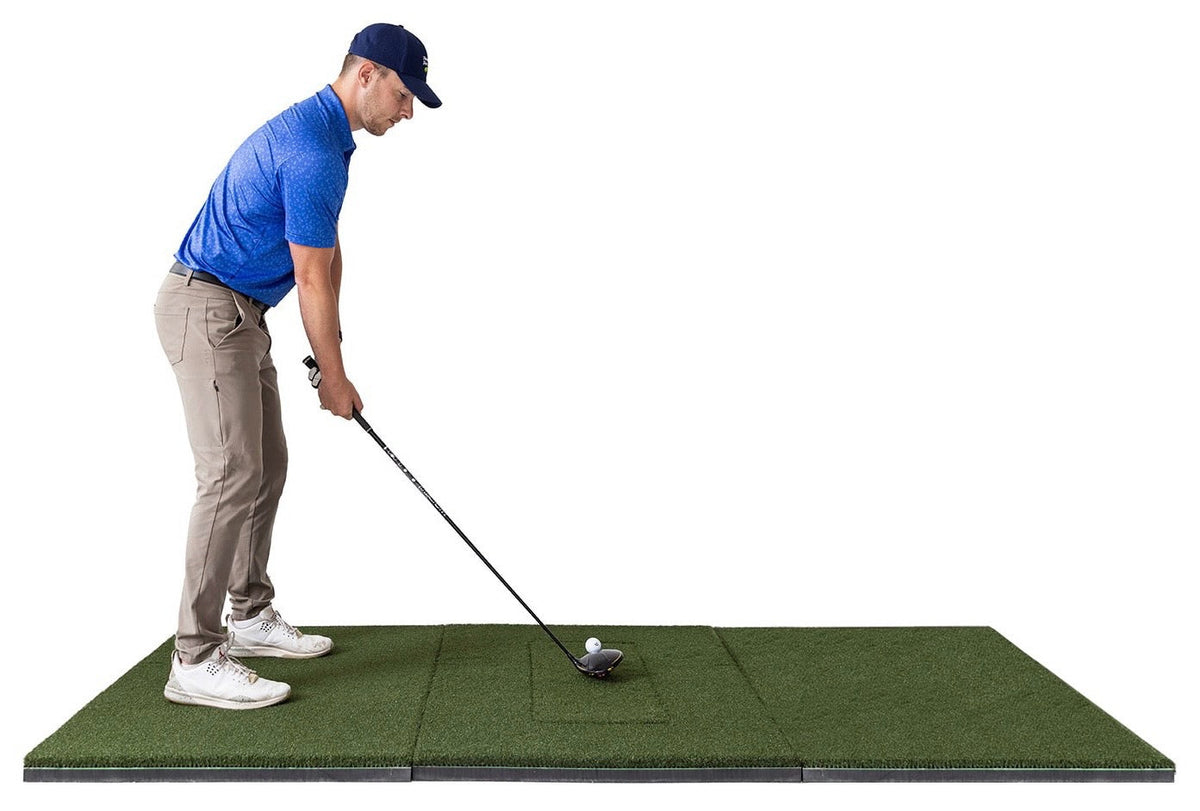 Beaver Tail Double Wide (4ft x 8ft) Golf Simulator Mat