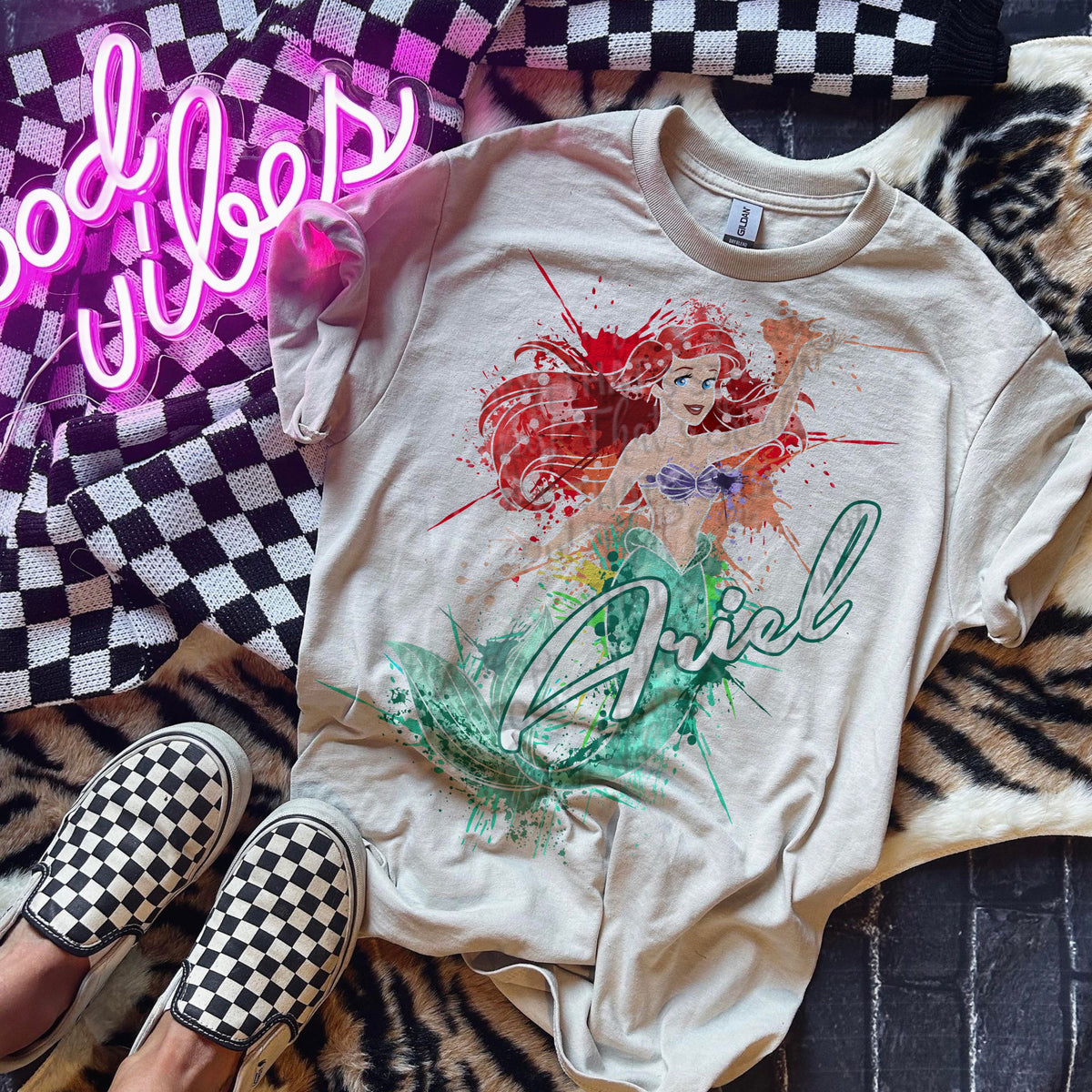 MERMAID SPLATTER TEE