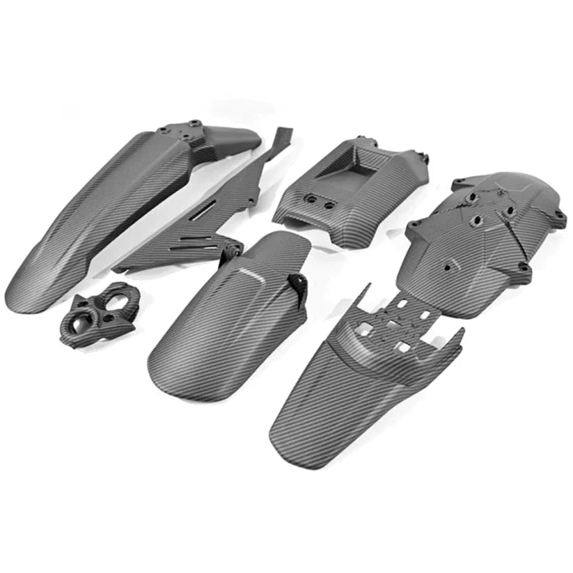 Carbon Fiber MATTE Sur-Ron Plastics