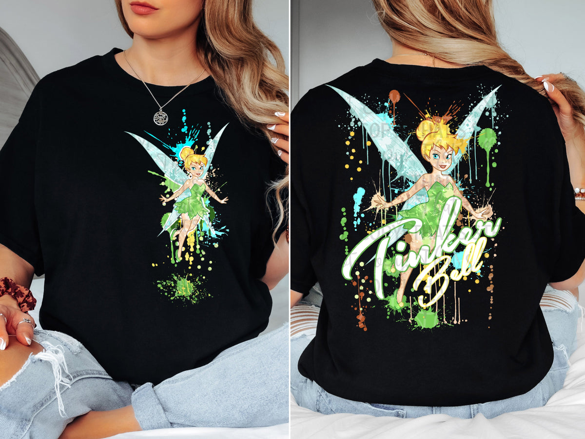 FAIRY SPLATTER DOUBLE SIDED TEE