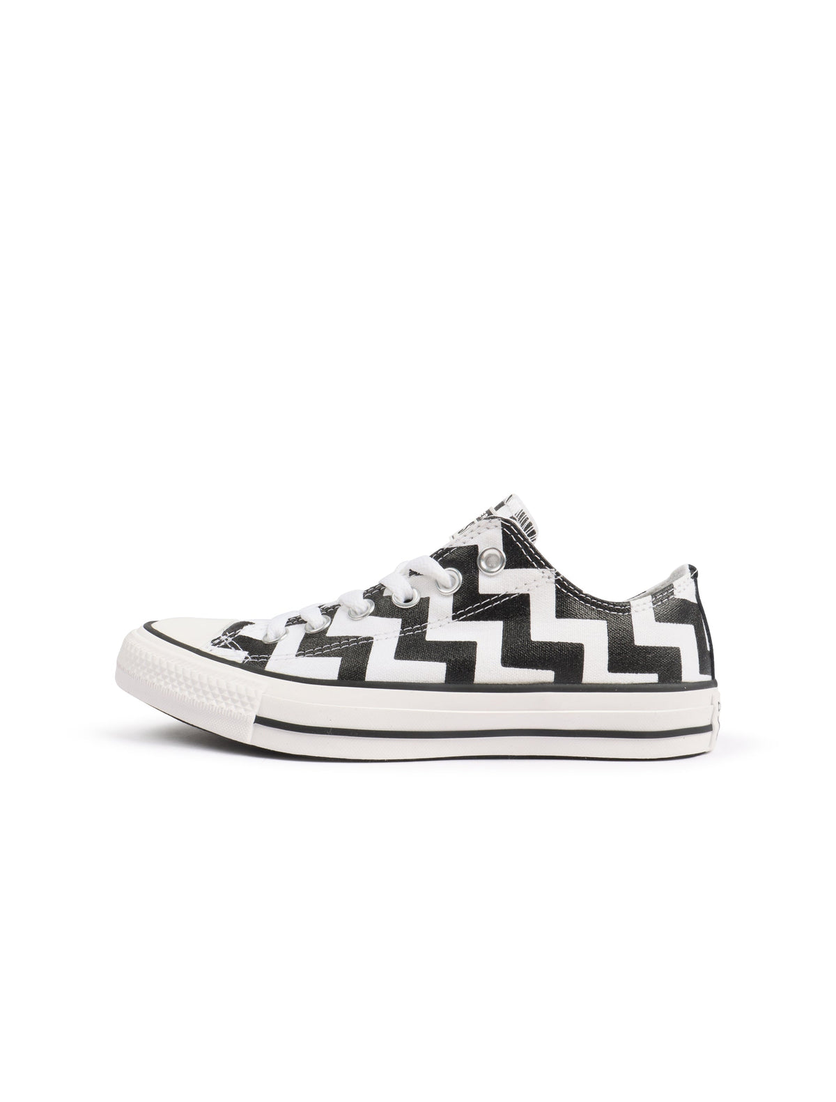 Converse Womens Chuck Taylor Low - White Zigzag