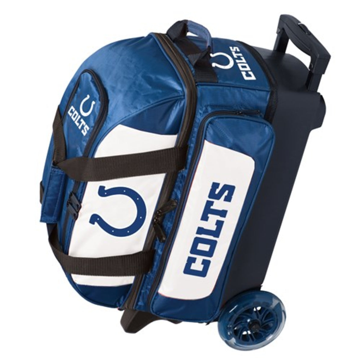 KR NFL 2 Ball Double Roller Indianapolis Colts Bowling Bag