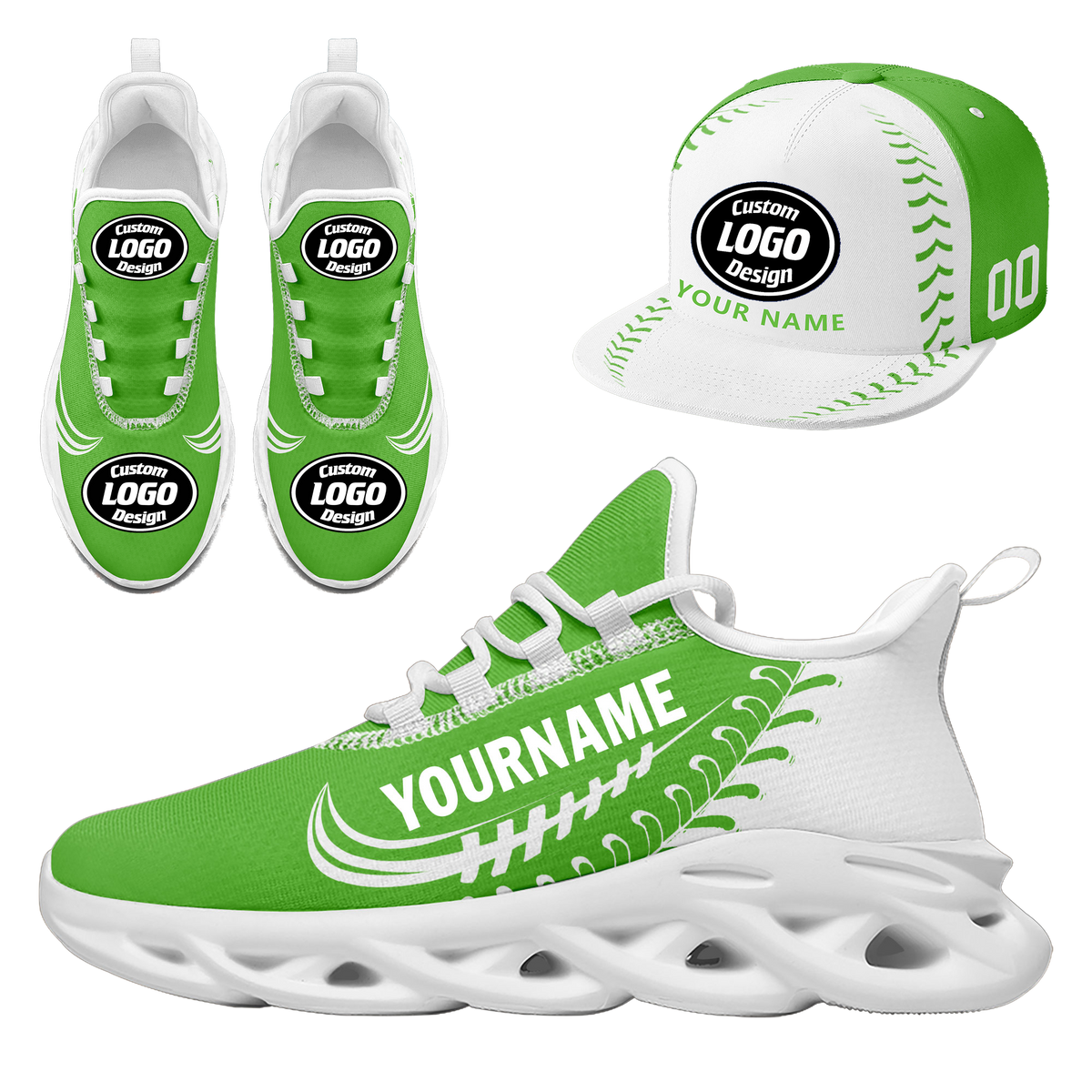 Custom MaxSoul Shoes and Hat Combo Personalized JH-bd0b00ea-be