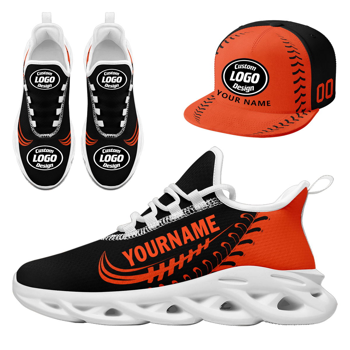 Custom MaxSoul Shoes and Hat Combo Personalized JH-bd0b00ea-b9