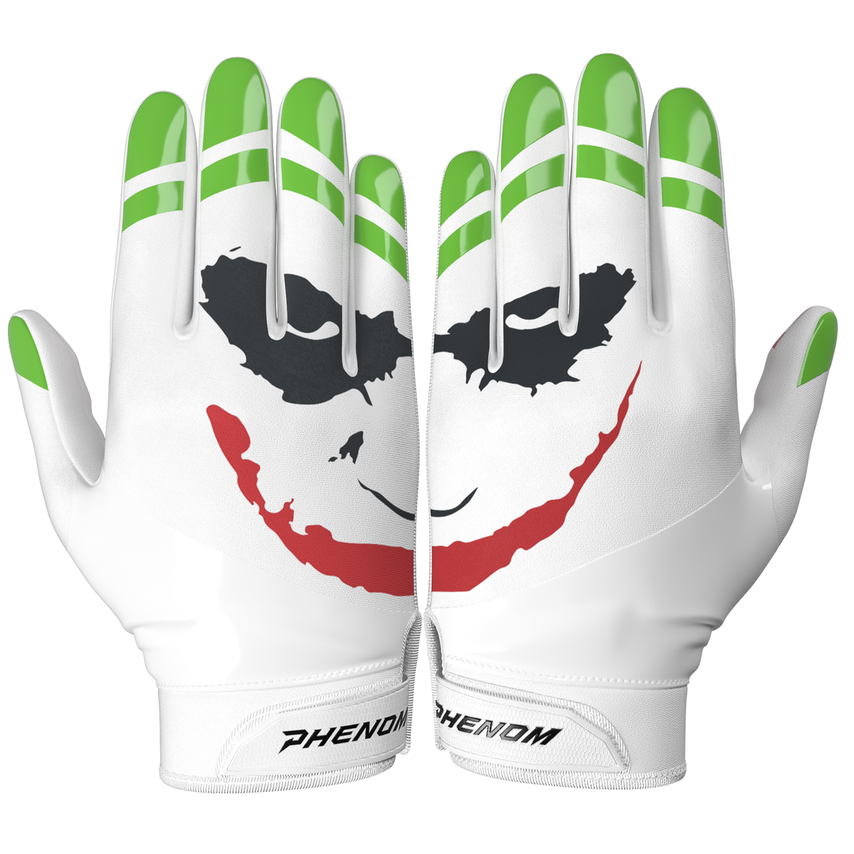 The Officially Licensed Joker Football Gloves - VPS3 by Phenom Elite