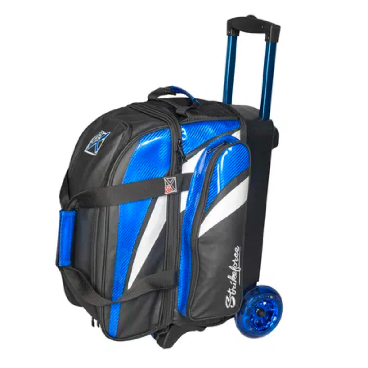 KR Cruiser Lux 2 Ball Double Roller Bowling Bag - black - Great Call Athletics