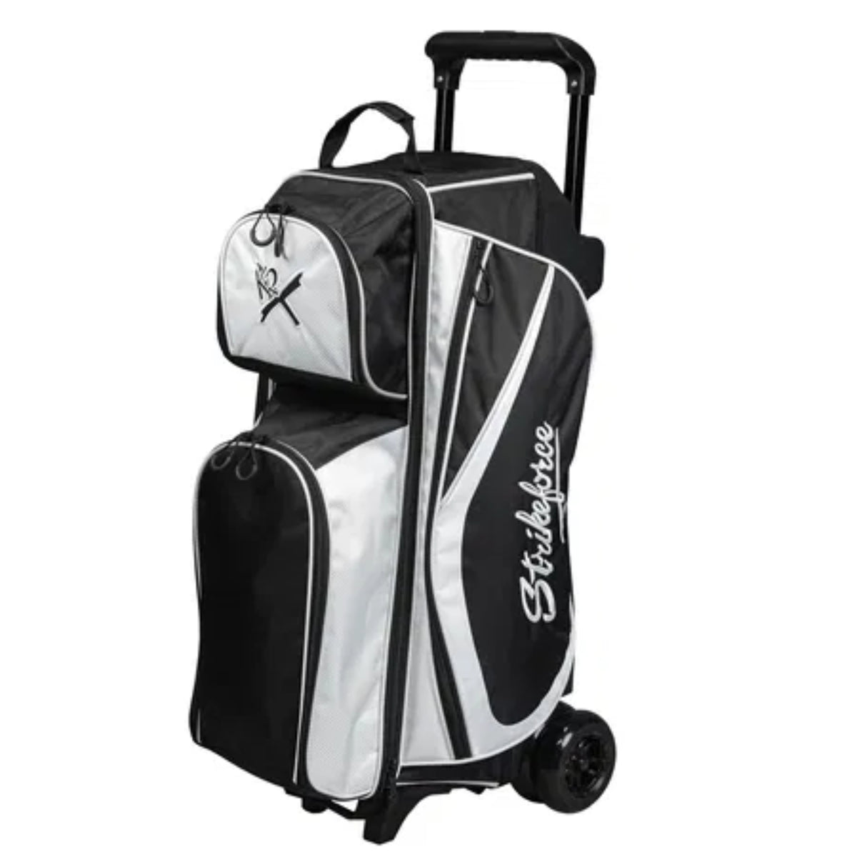 KR Strikeforce Drive 3 Ball Triple Roller Bowling Bag - black/white - Great Call Athletics