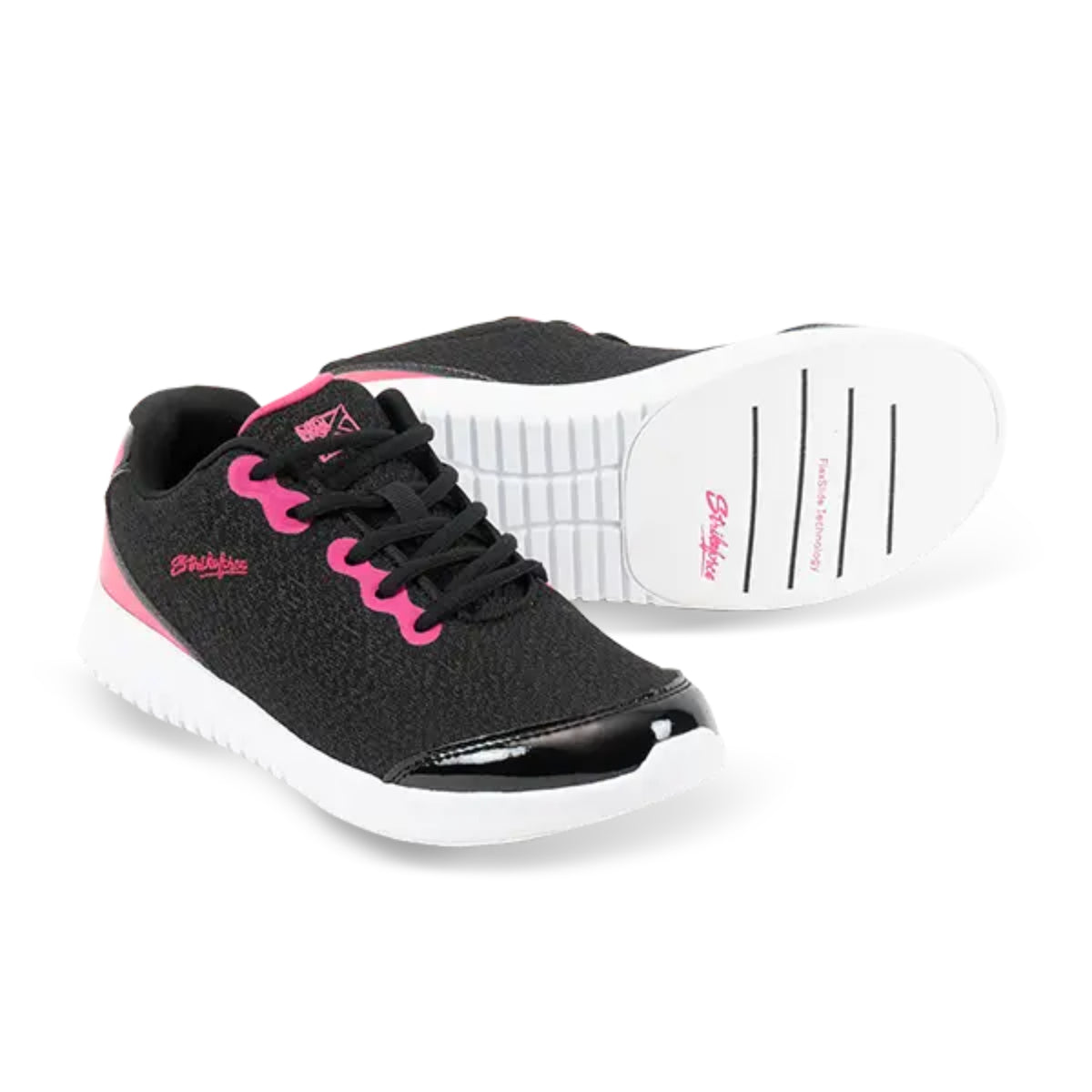 KR Strikeforce Glitz Black Magenta Women’s Bowling Shoes