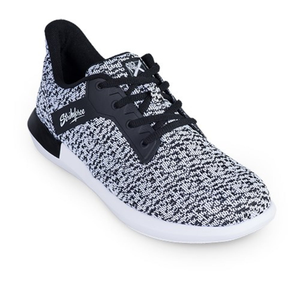 KR Strikeforce Lux White Black Women’s Bowling Shoes