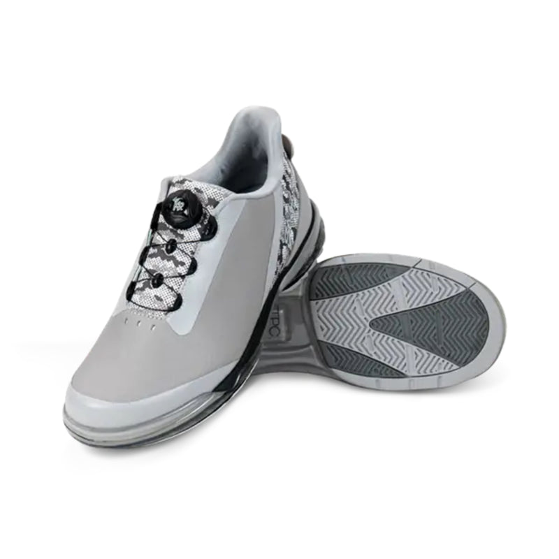 KR TPC Hype Grey Camo Right Hand Unisex Bowling Shoes