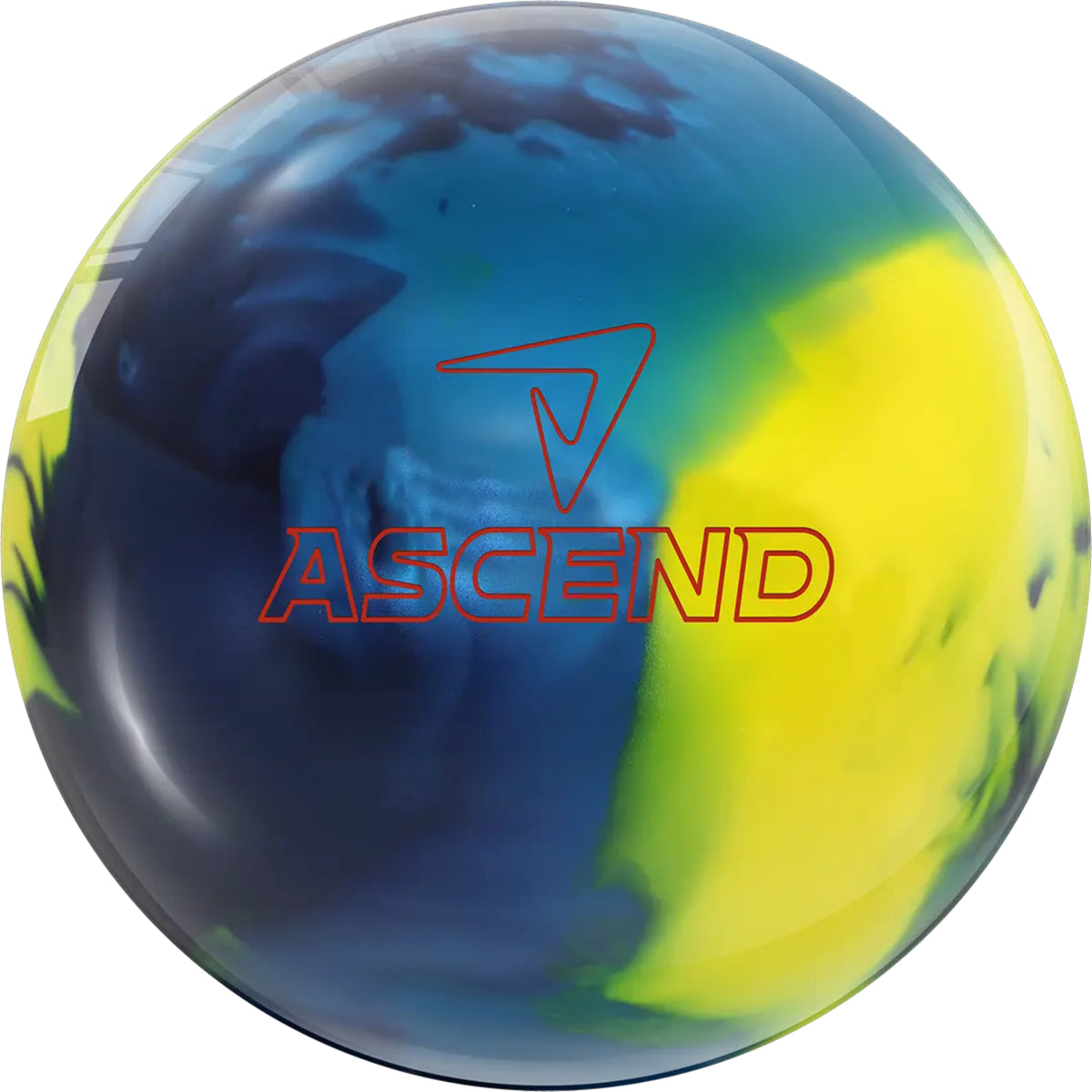 Motiv Ascend Pearl Reactive Bowling Ball | Navy Teal Yellow