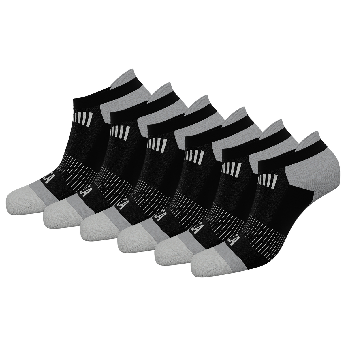 Ankle socks for athletes running wrestling sports breathable stretch poly spandex high quality