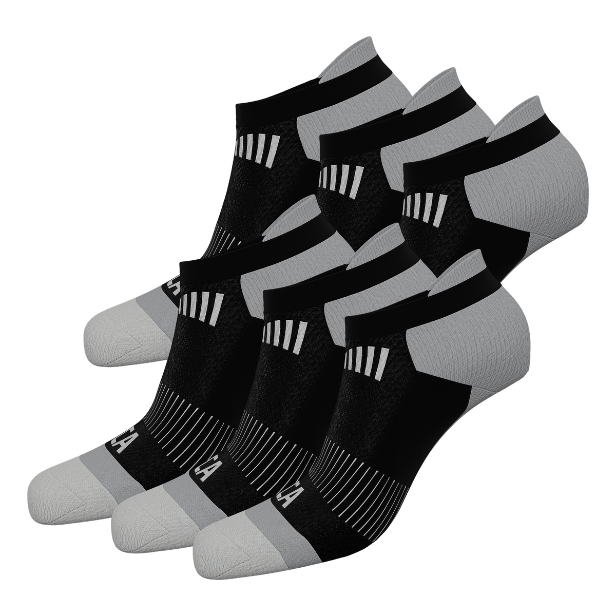 Ankle socks for athletes running wrestling sports breathable stretch poly spandex high quality