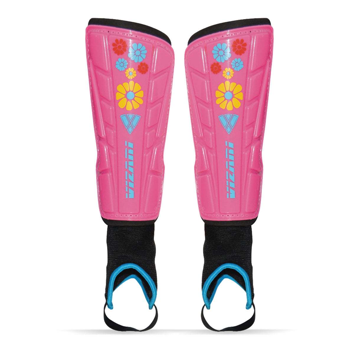 Vizari Blossom Soccer Shin Guard – Pink/Blue