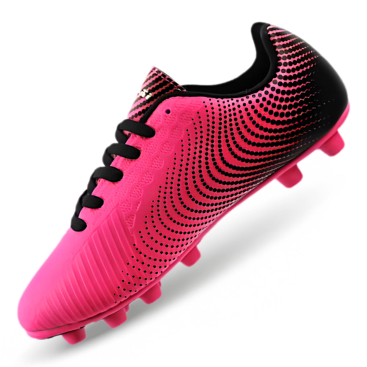 Vizari Stealth Firm Ground Soccer Shoes – Pink/Black