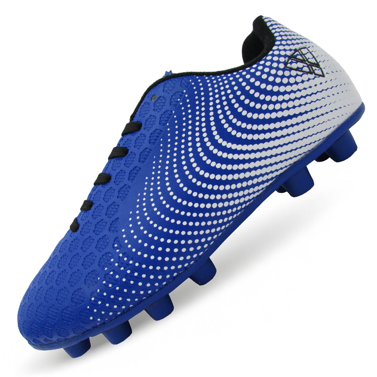 Vizari Stealth Kids Firm Ground Soccer Cleats – Blue/White