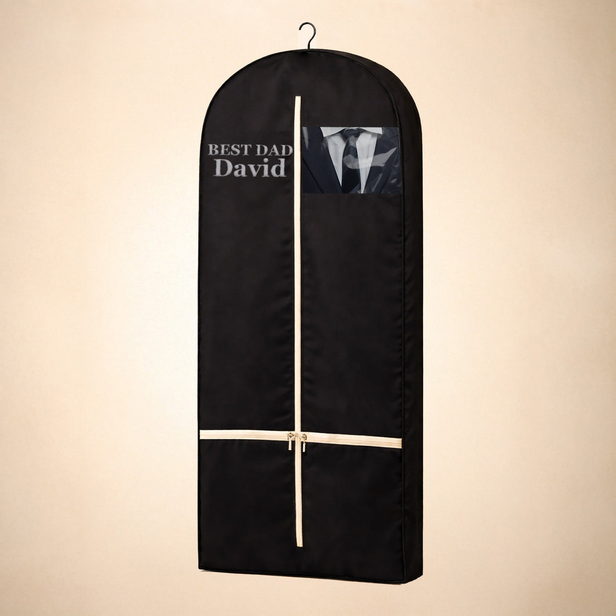 Personalized Garment Bag with Name – Custom Suit Travel Bag