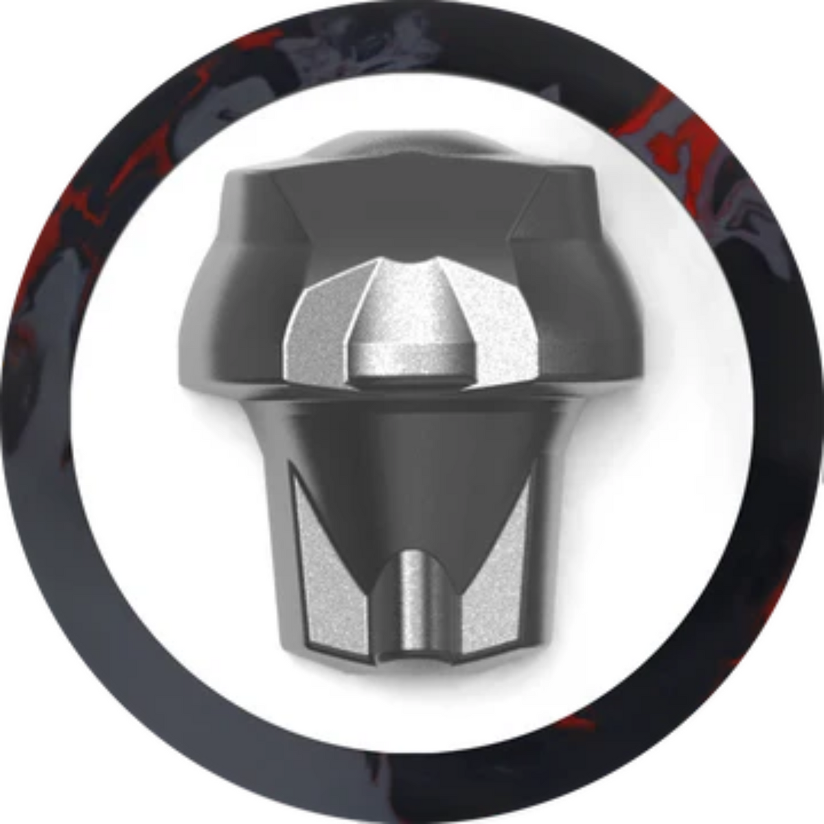 Motiv Jackal Onyx Solid PRE-DRILLED Black/Gray/Red Bowling Ball
