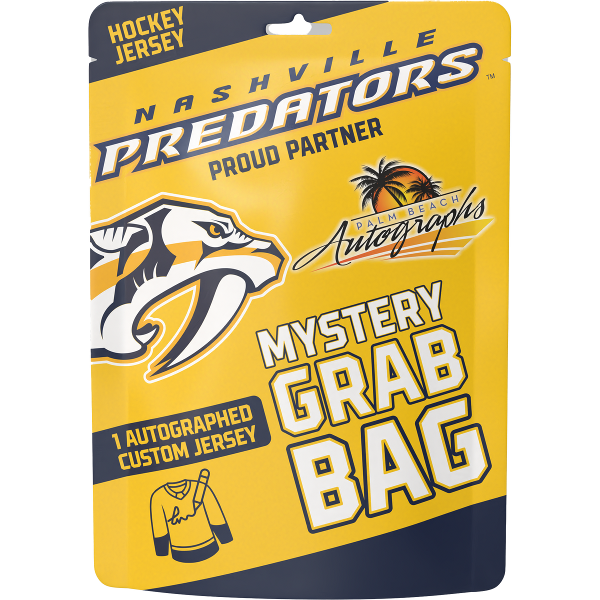 Mystery Grab Box - Nashville Predators NHL Autographed Jersey