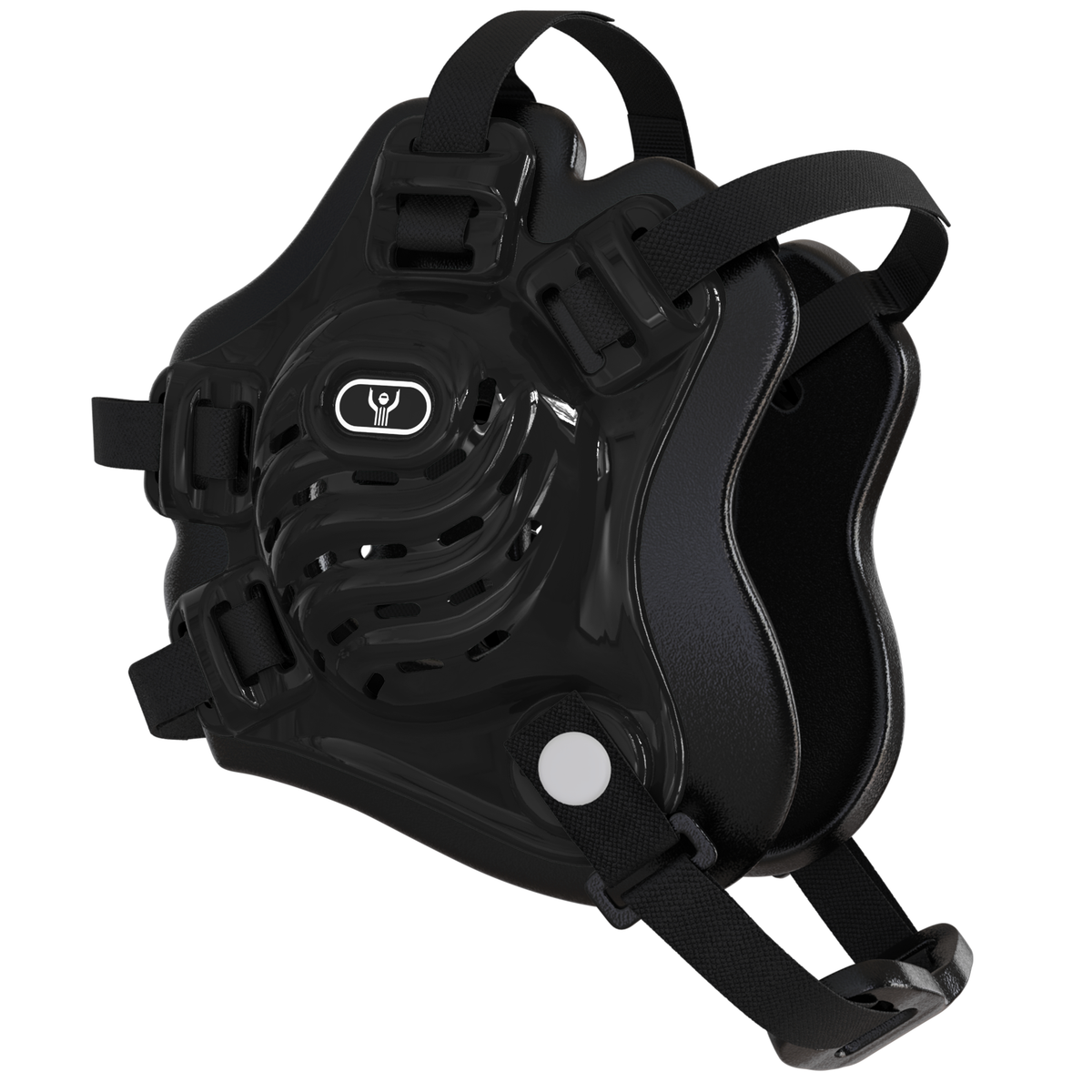 Great Call Athletics Nelson Wrestling Headgear Adult in Black - front view