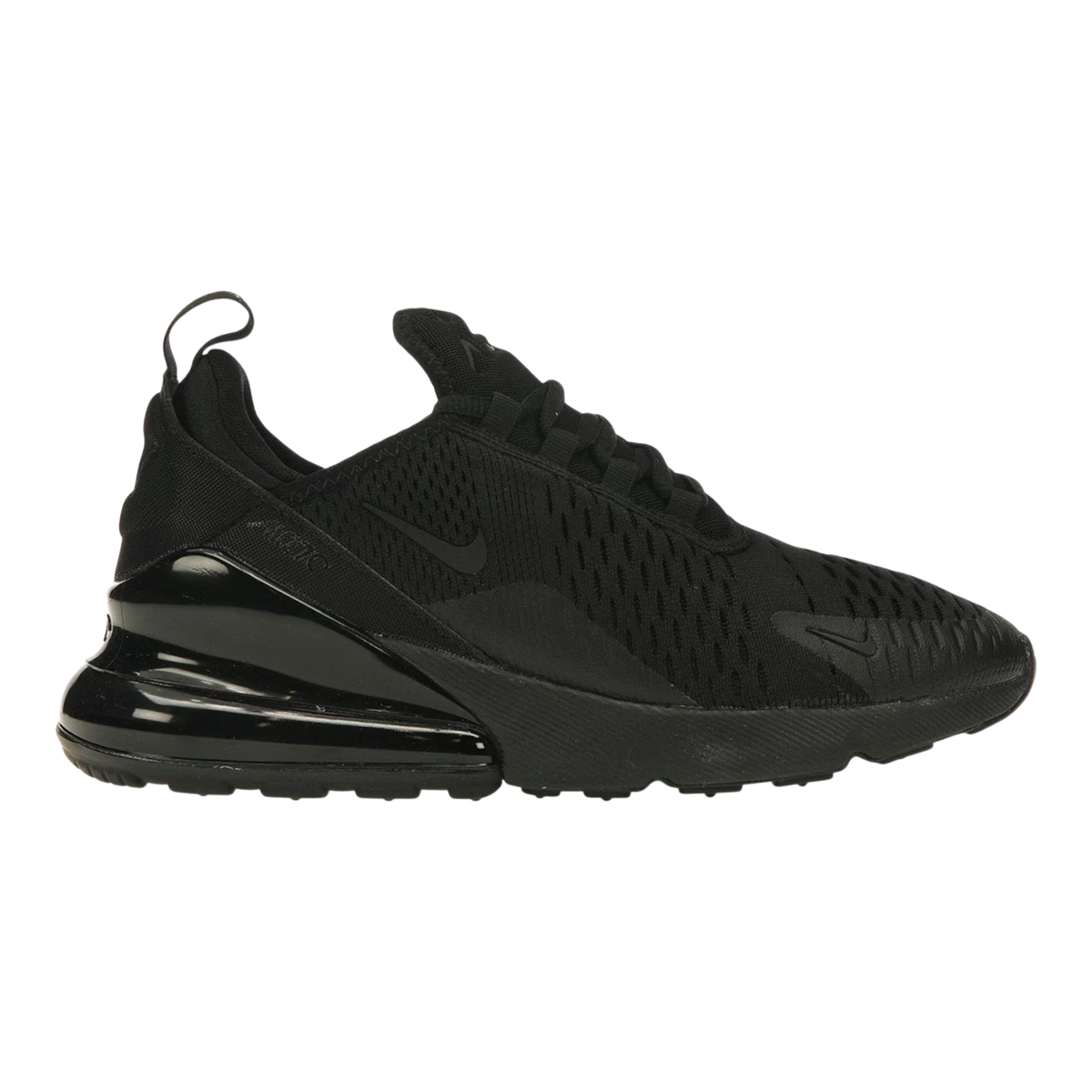 Nike Air Max 270 Big Kids' (GS) Sneakers — Black Low-Top