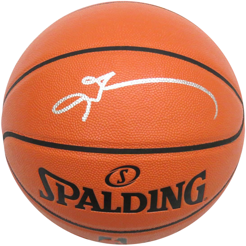 Allen Iverson Autographed NBA I/O Basketball - Beckett