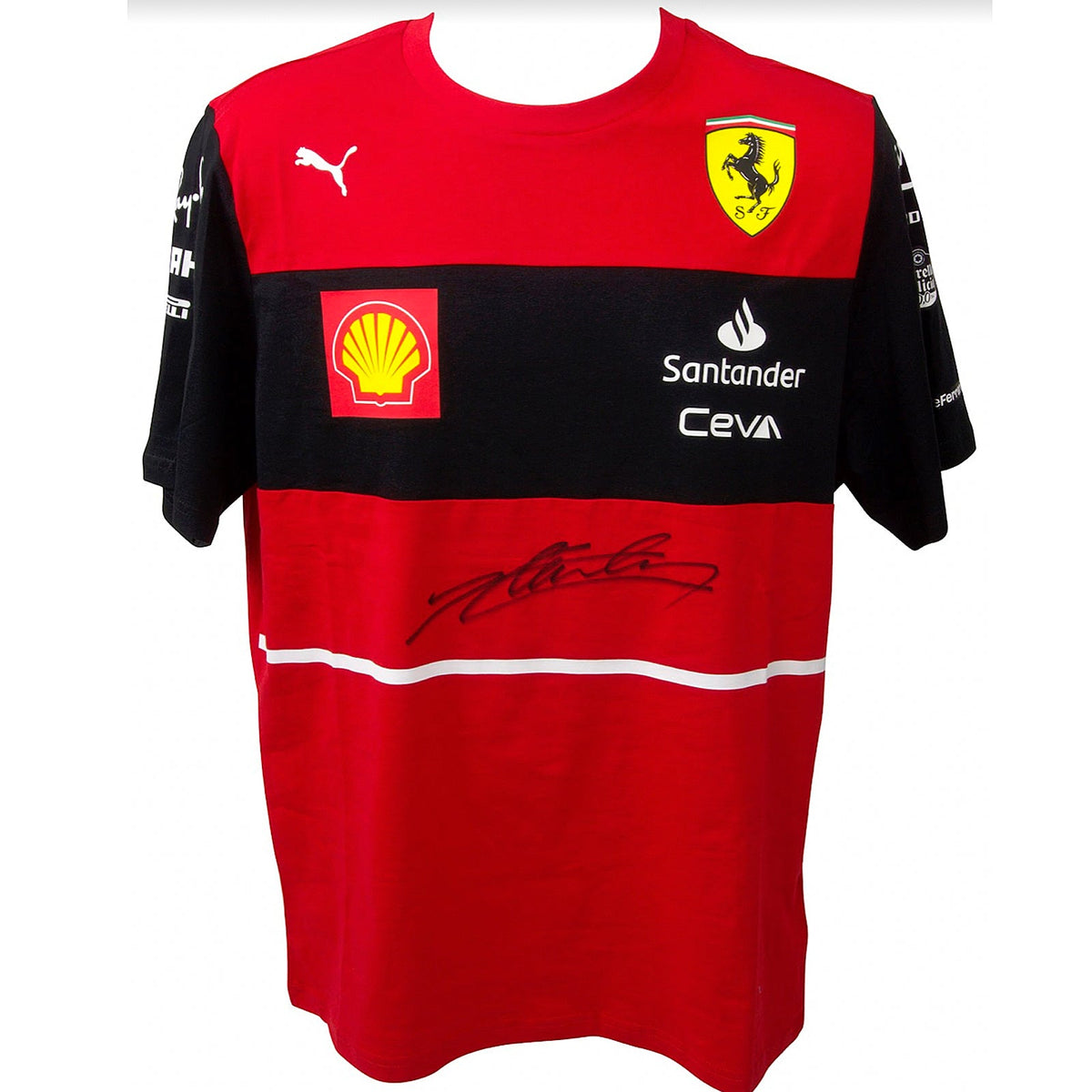Charles Leclerc Autographed F1 Puma Jersey - Beckett