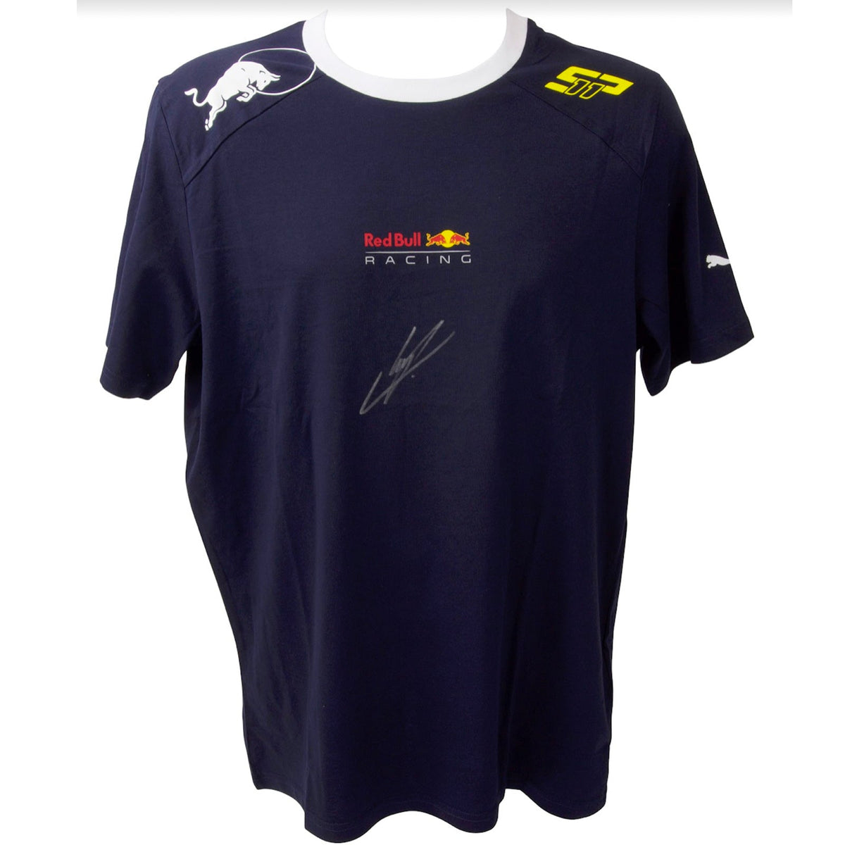Sergio Perez Autographed F1 RedBull Racing Jersey - Beckett